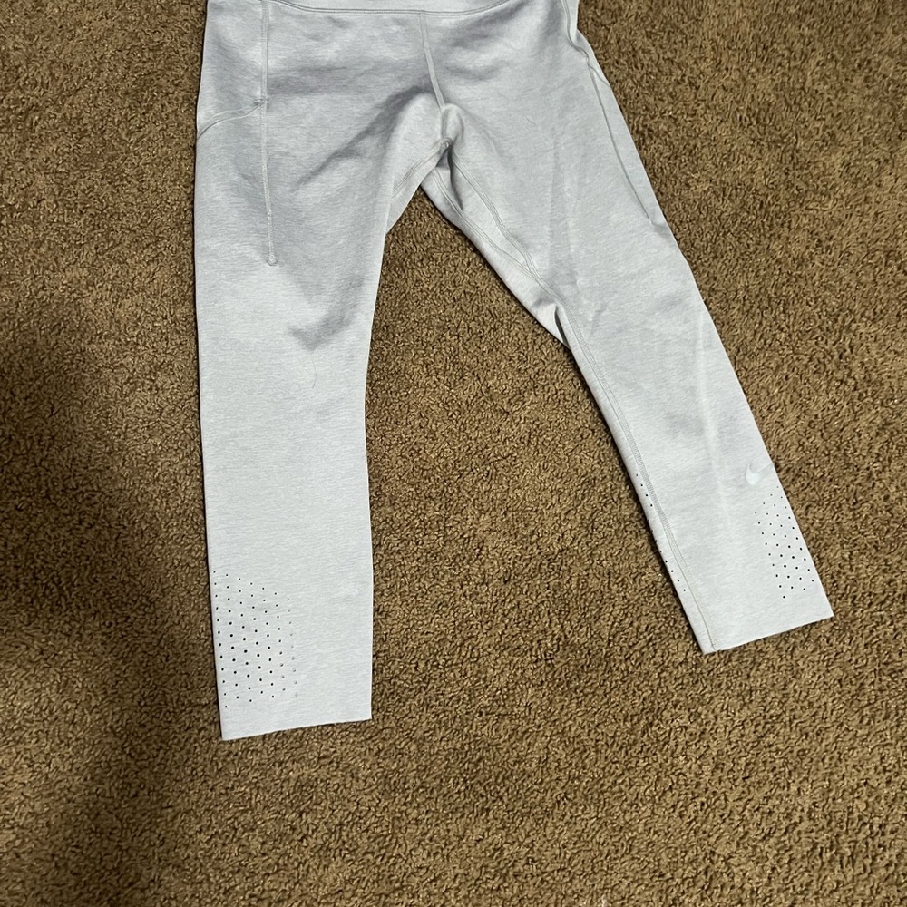 Nike Women's Light Gray Leggings